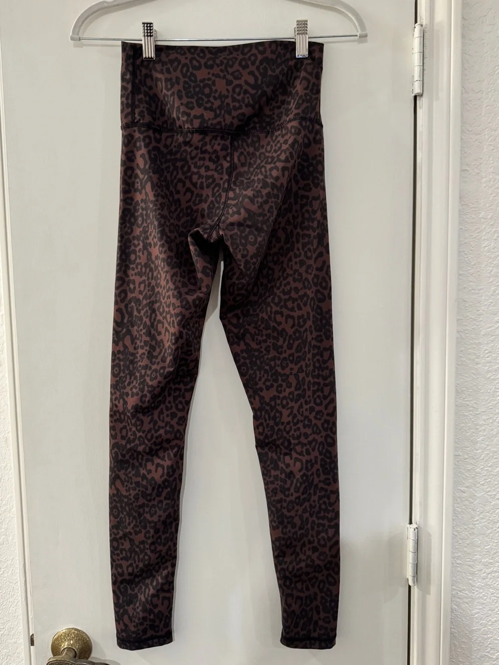 Beyond Yoga Espresso Leopard Softmark High Waisted Legging